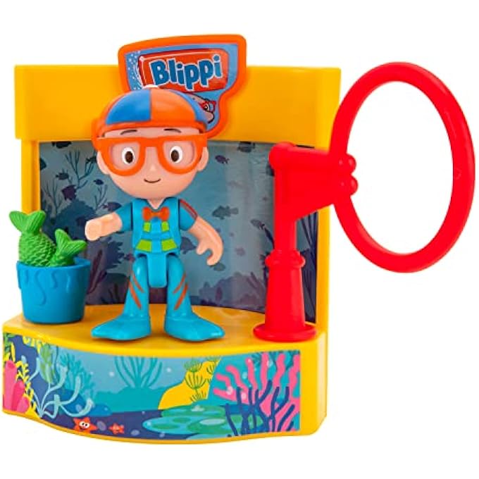 Blippi LITTLE ADVENTURES PLAYSET, AQUARIUM, MULTICOLOR, BLP0160_BLP0163 - Image 3